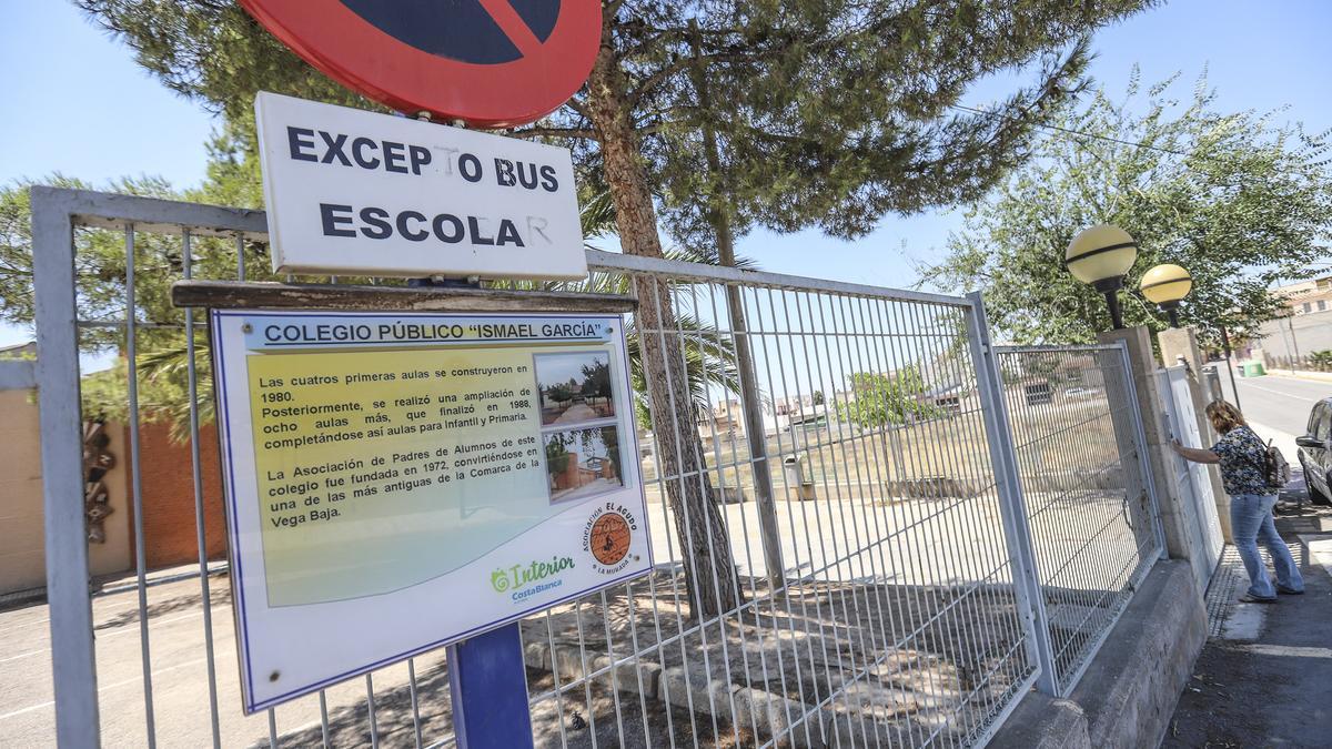 Colegio público Ismael García, en la pedanía oriolana de La Murada