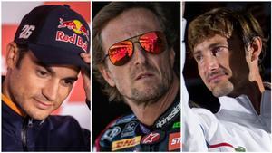 Dani Pedrosa, Sete Gibernau y Juan Carlos Ferrero, socios de una empresa tecnológica