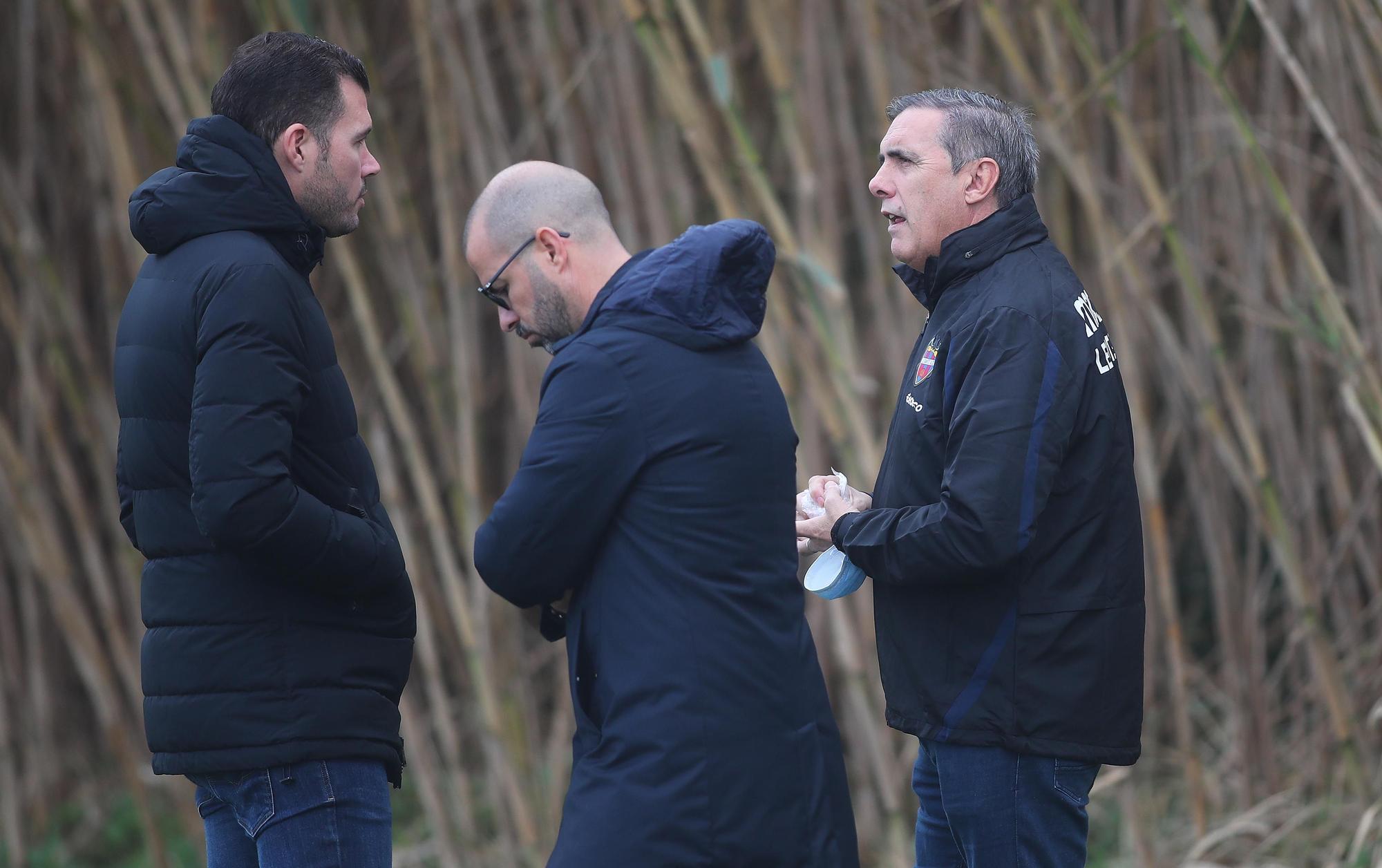 Así ha sido el entrenamiento del Levante UD en el Saler