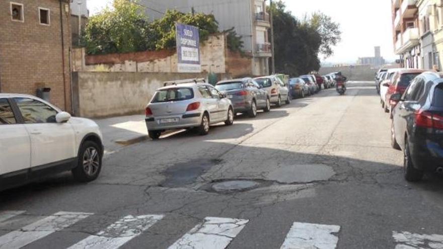 El carrer de la Trieta serà un dels que es milloraran |