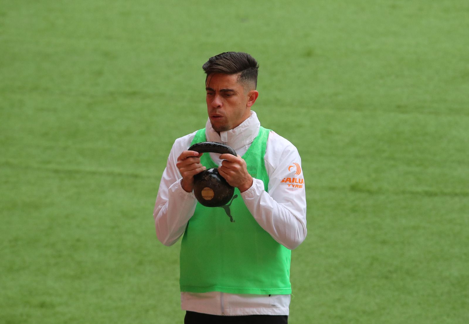 Así ha sido el entrenamiento del Valencia CF en La Cartuja