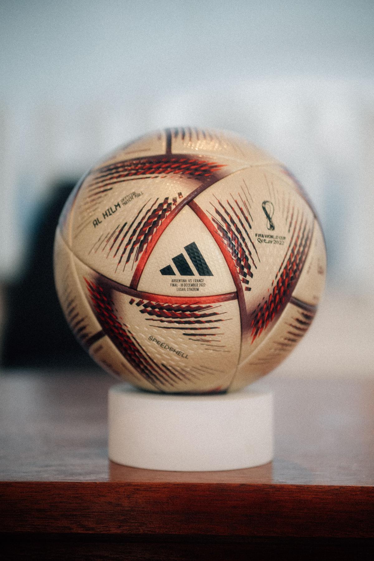 Argentina ya posa con el balón de la final