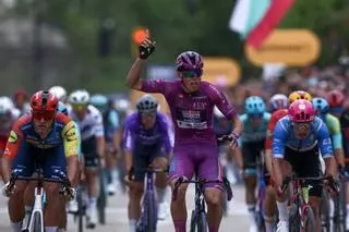La etapa 3 del Giro de Italia 2026, en imágenes