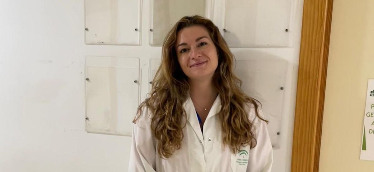 Patricia Grau, primera médica en hacer la especialidad en Neurofisiología Clínica en el hospital Reina Sofia.