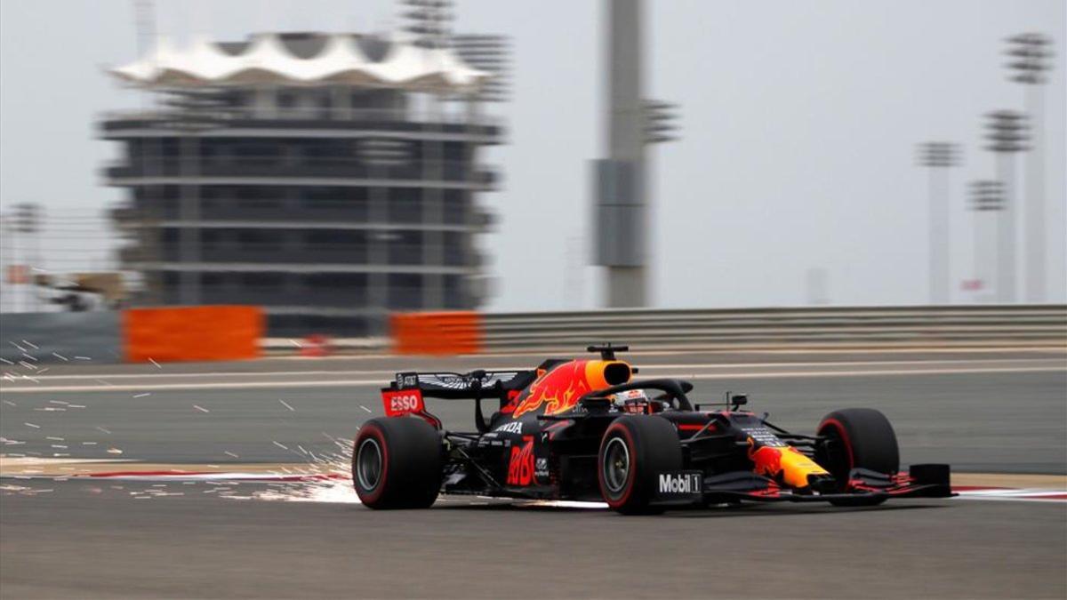 Verstappen durante la FP3.