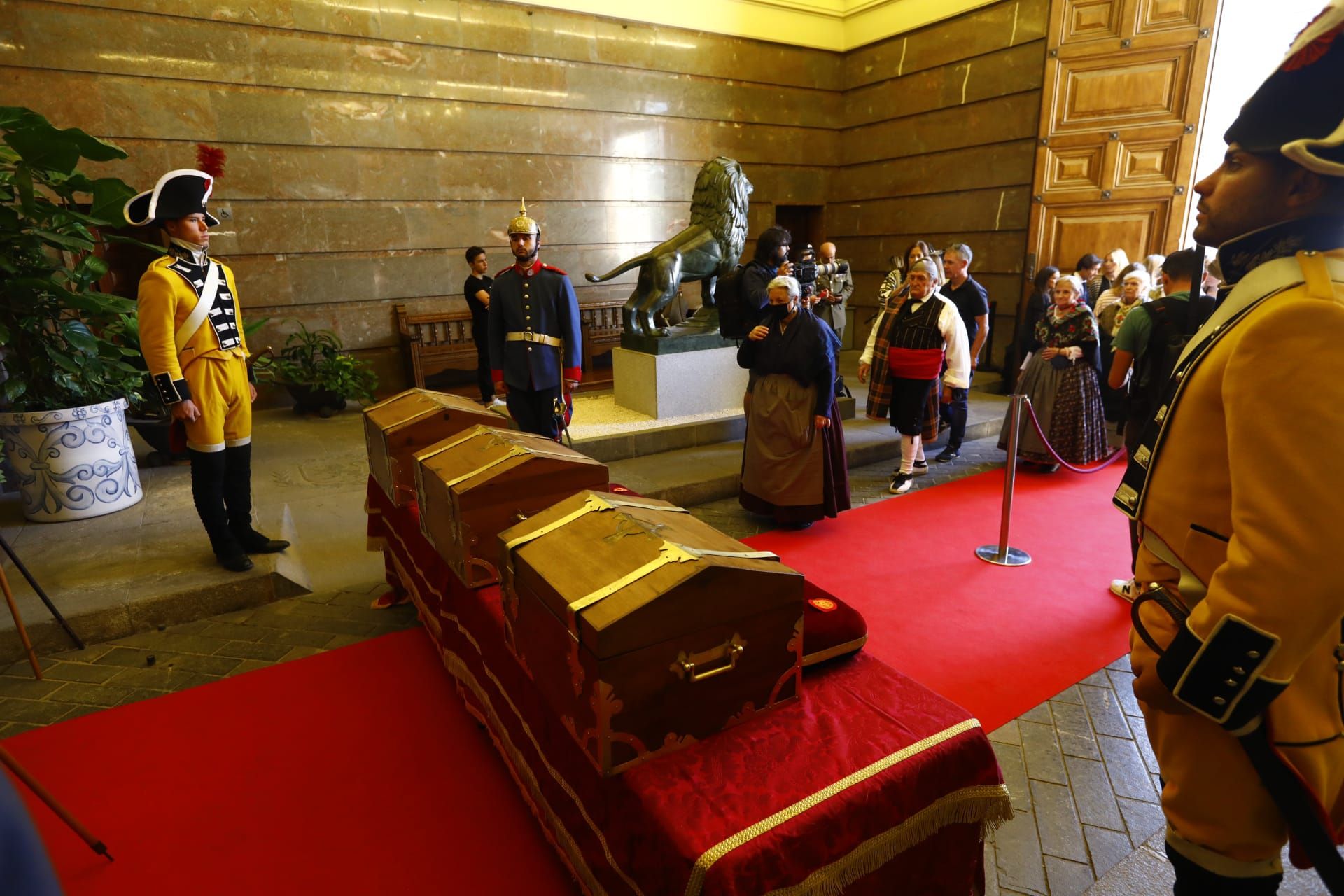 Homenaje a las heroínas de los Sitios de Zaragoza