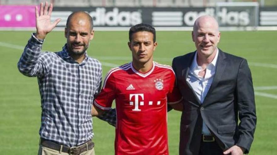 Thiago ya tiene dorsal en el Bayern