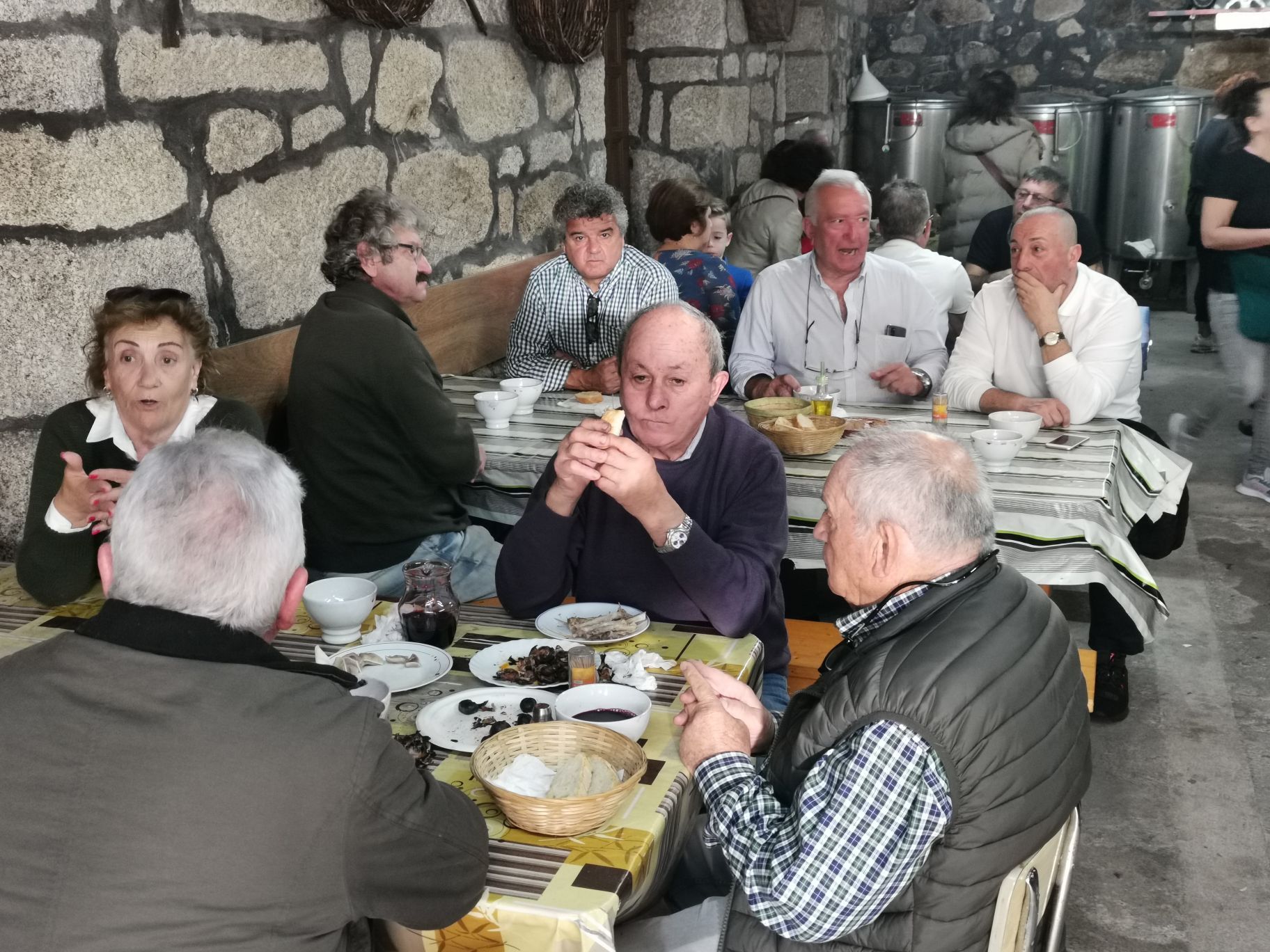 Fe y comida arropan al San Martiño en Moaña