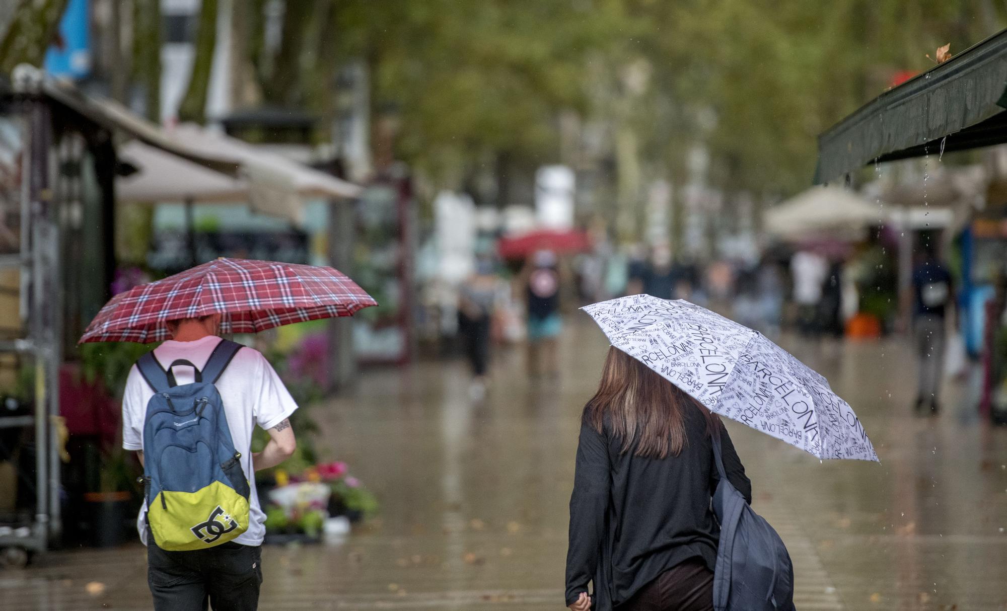 Lluvia Barcelona