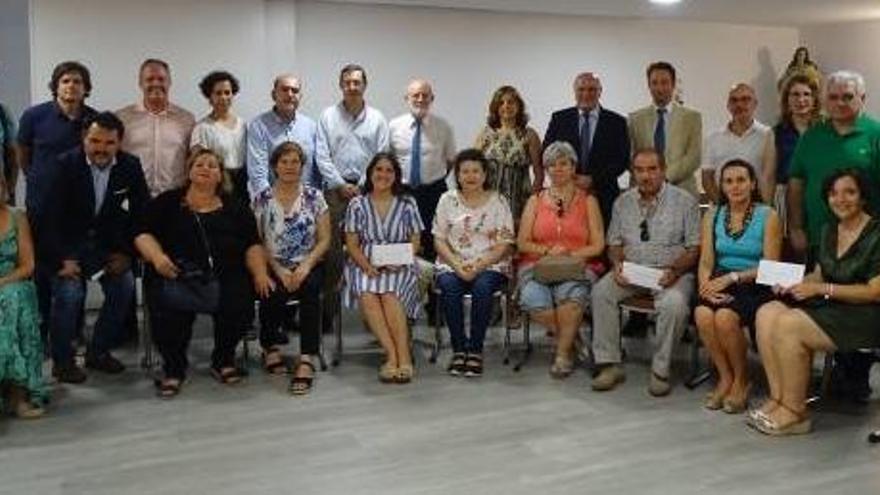 Representantes de las asociaciones y del Colegio de Abogados.