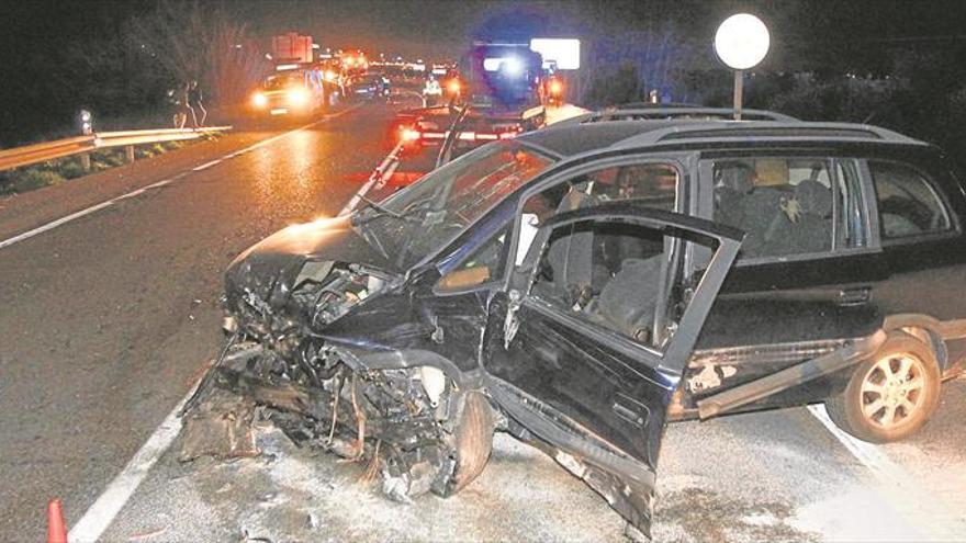 La 340 concentra todos los muertos en carretera del 2017 en Castellón