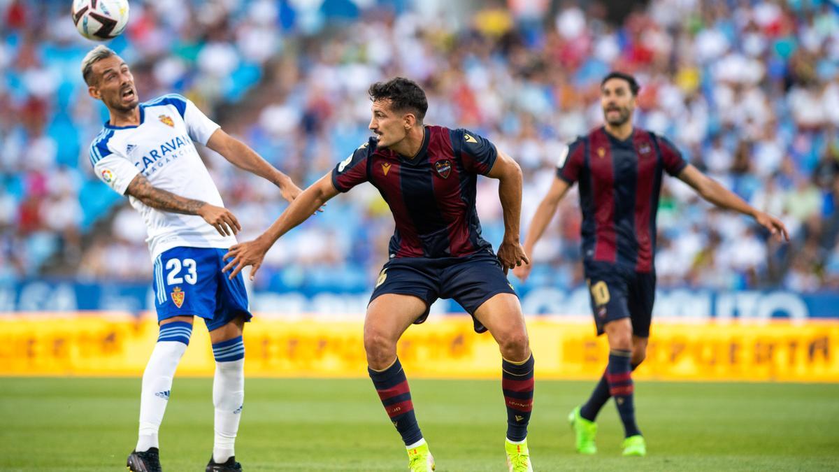 Clasificaciones de jugadores de real zaragoza contra levante ud