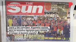 La prensa argentina se rinde ante la selección española y agradece a una generación albiceleste dorada