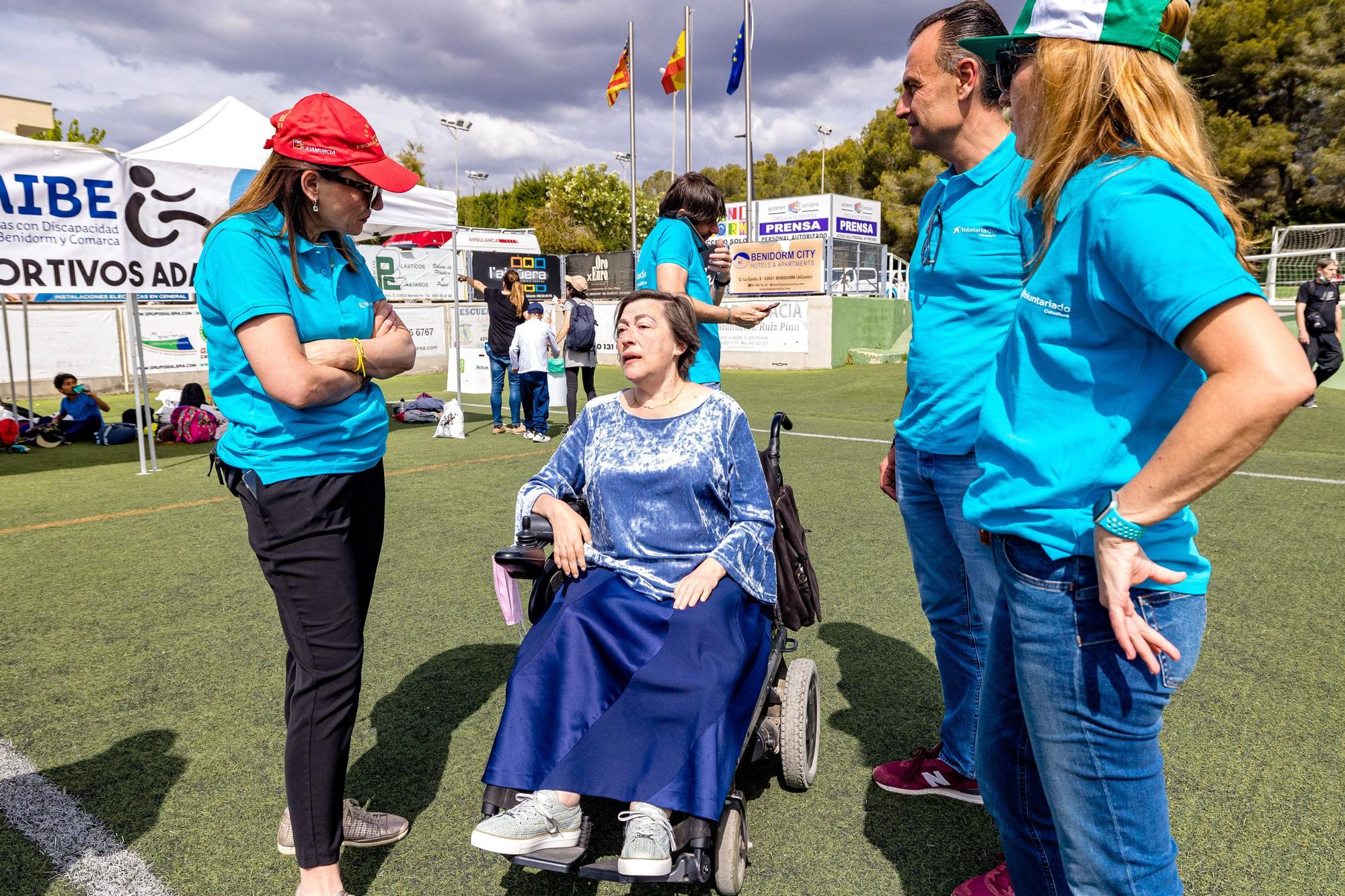 Más de 250 personas con discapacidad de toda la provincia compiten en los XXIII Juegos Deportivos de Benidorm