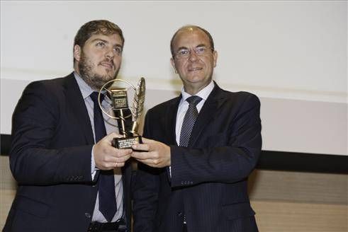 Gala de La Crónica de Badajoz y Onda Cero del Premio Empresario de Badajoz 2012