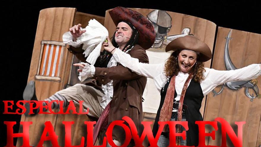 Piratas en Halloeen Tramant Teatre