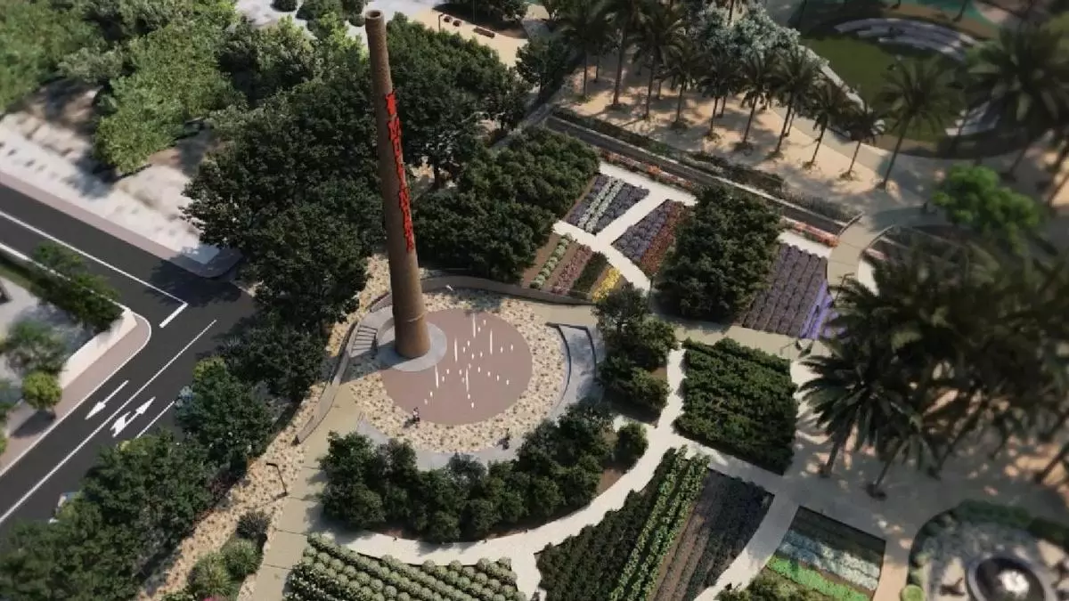 Un espectáculo de luz, música y agua, uno de los grandes atractivos del Parque Metropolitano Oeste