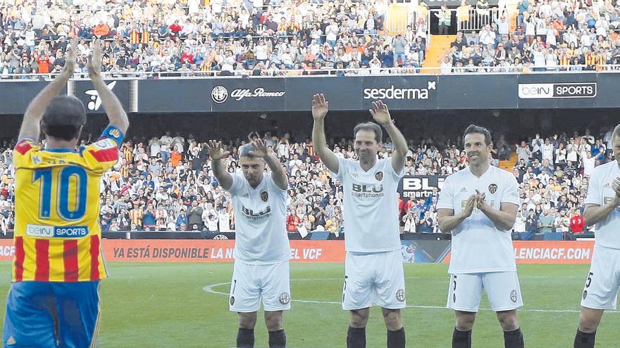 Un partido de las Leyendas del Valencia para el centenario de Mestalla