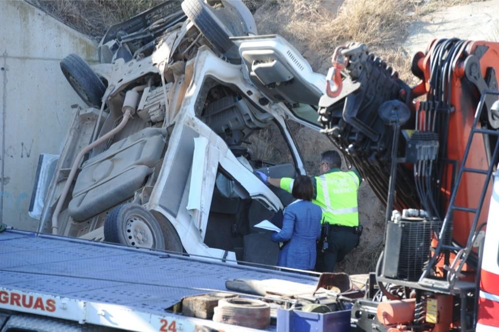 Grave accidente en la autovía Lorca-Águilas