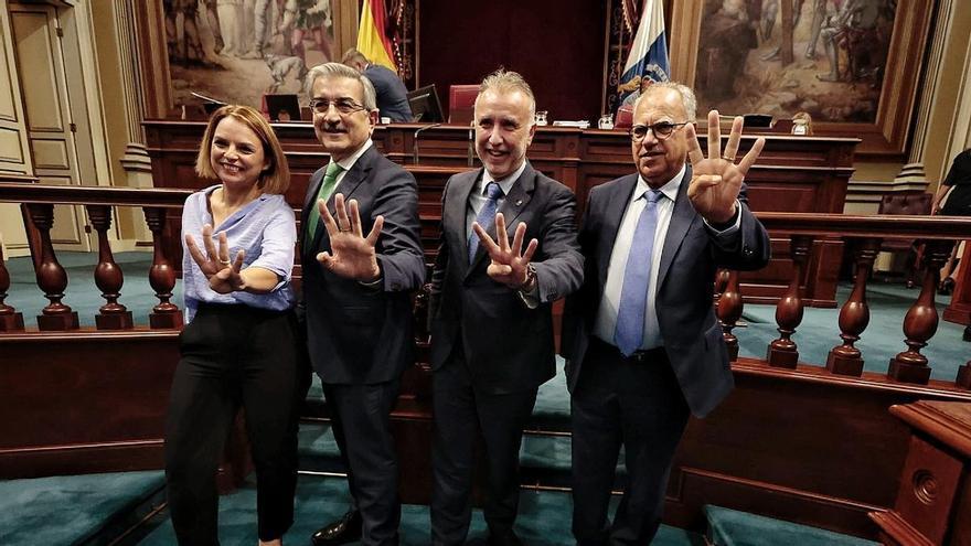 El pleno del Parlamento de Canarias celebra el debate final del proyecto de ley de presupuestos de la Comunidad Autónoma para 2023