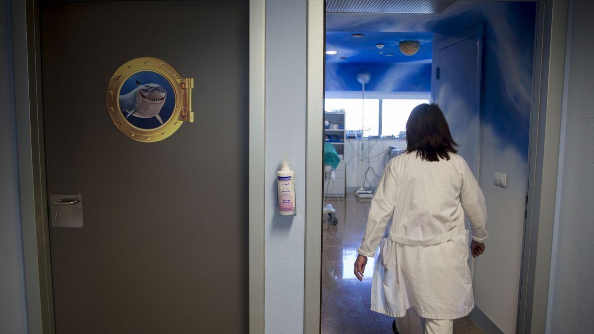 Habitaciones infantiles en el Hospital La Fe de València.