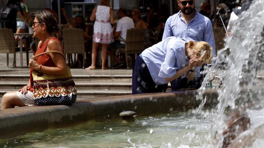 Un fin de semana de calor sofocante