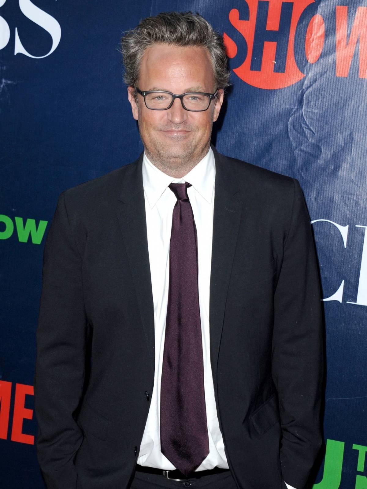 Matthew Perry en una premier de Skyshowtime