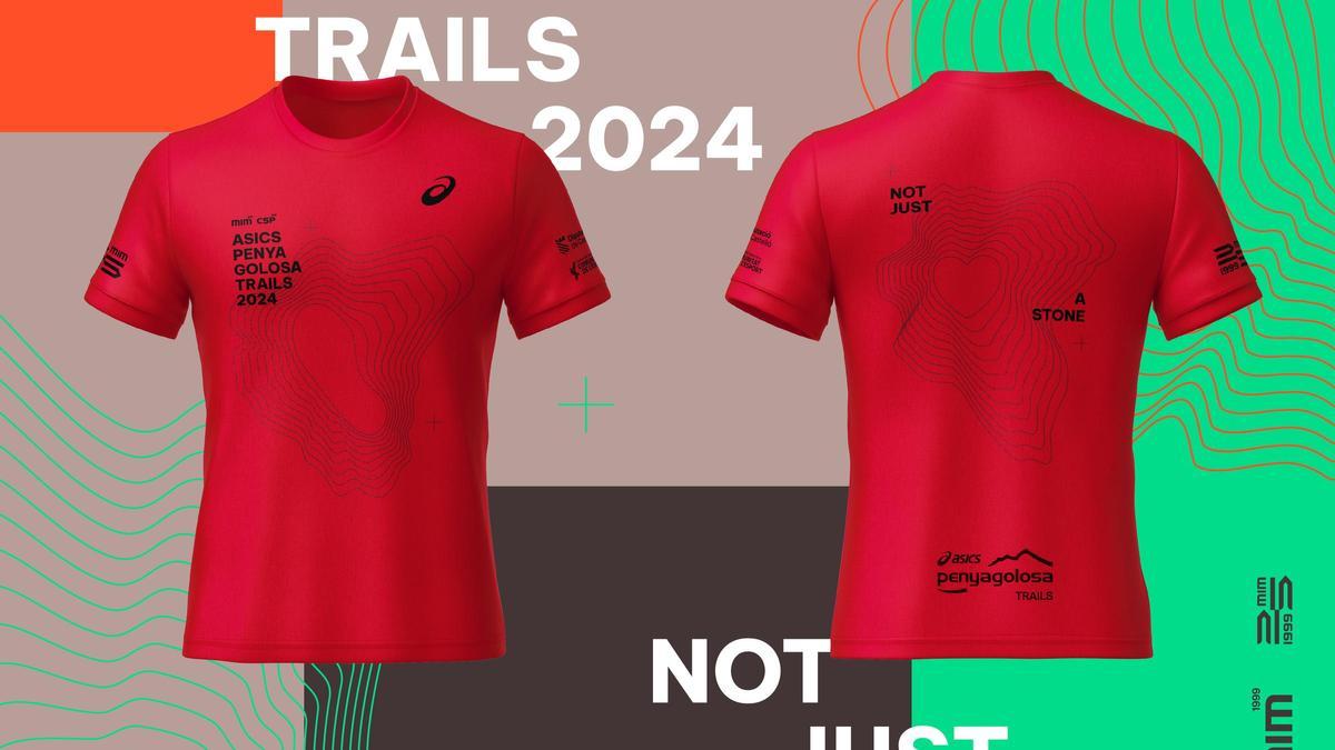 ASICS Penyagolosa Trails descubre la camiseta de 'finisher' de la edición 2024 de la MiM y la CSP.