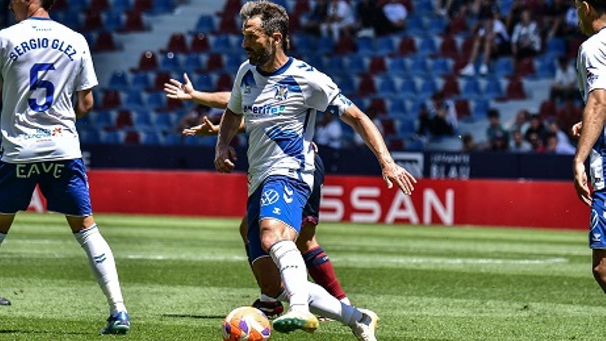 Aitor Sanz, capitán del CD Tenerife.