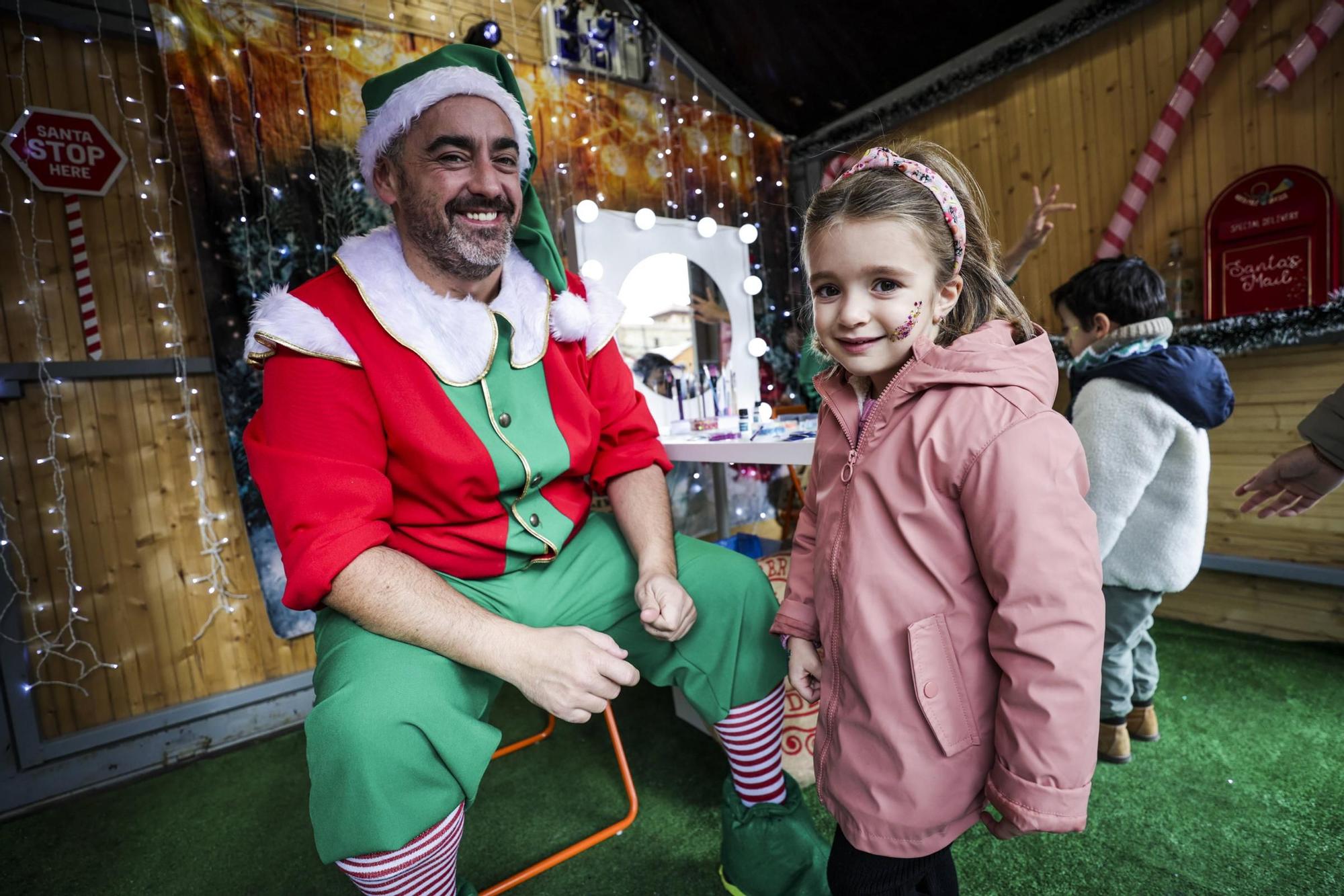 En imágenes: Ambiente navideño en Oviedo