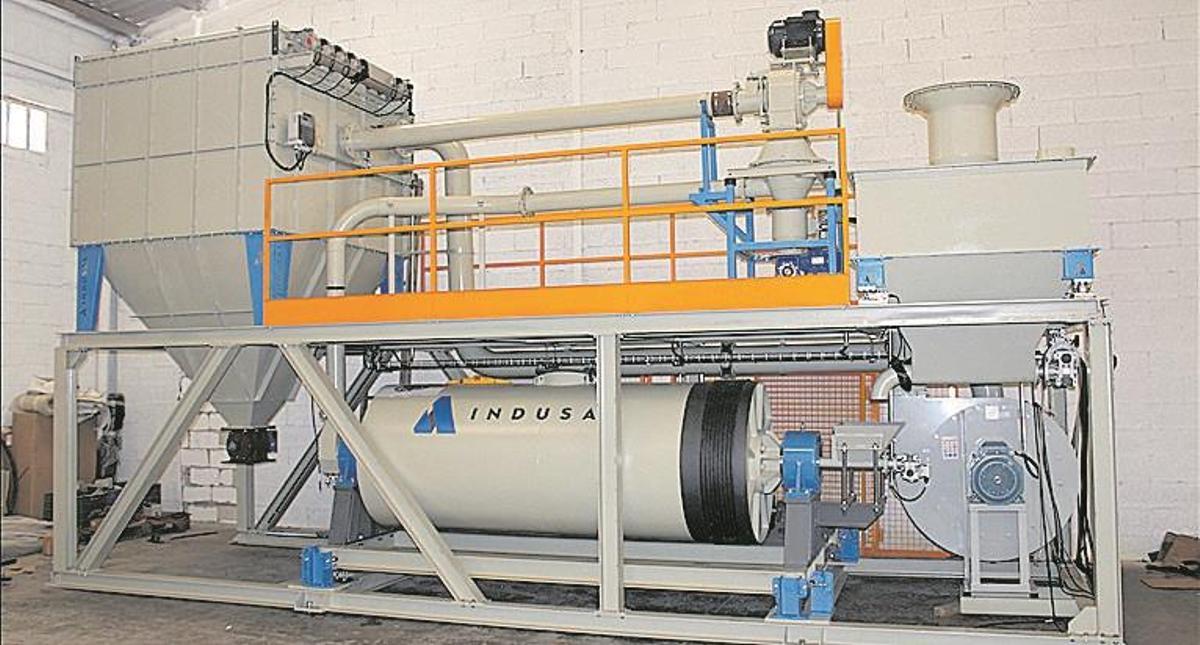 Indusal añade a su oferta de servicios la planta para las pruebas de molturación