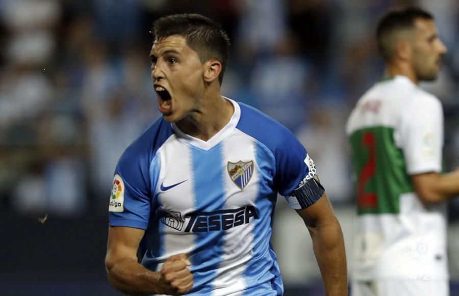 El conjunto de Víctor Sánchez del Amo concluye la liga regular con una cómoda victoria en La Rosaleda ante el Elche y se mete en los play off de ascenso como tercero. Boulahroud, Ricca e Hicham hicieron los goles blanquiazules.