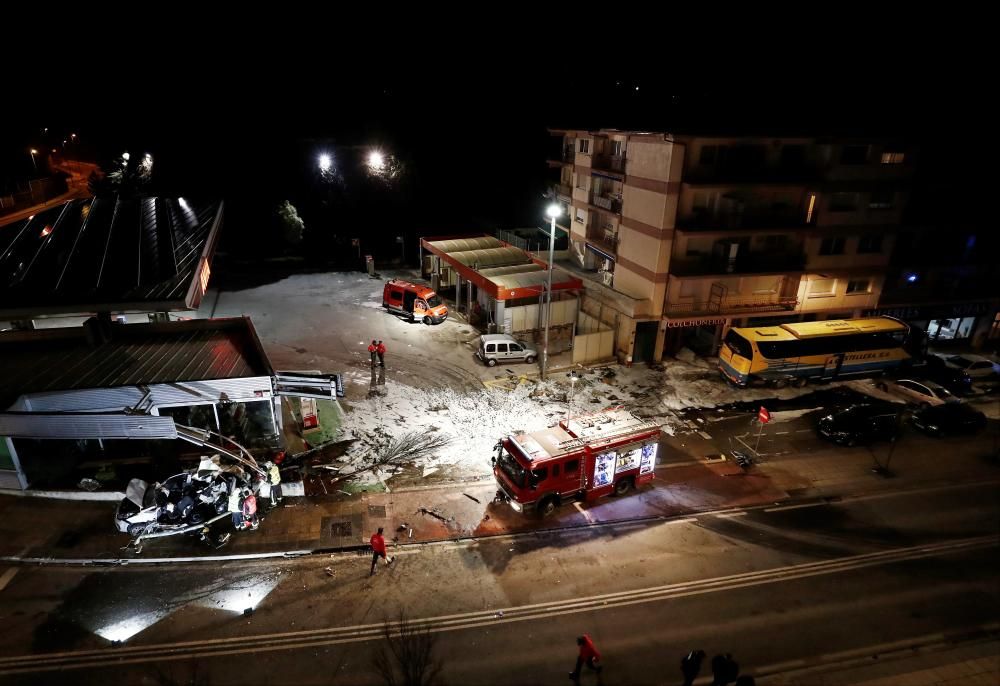 Accidente de autobús en Navarra.