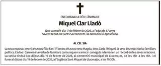 Miquel Clar Lladó