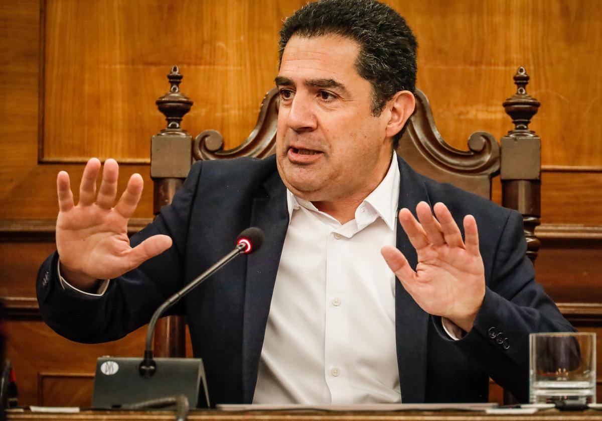 Imágenes del pleno de presupuestos de Alcoy Imágenes del pleno de presupuestos de Alcoy