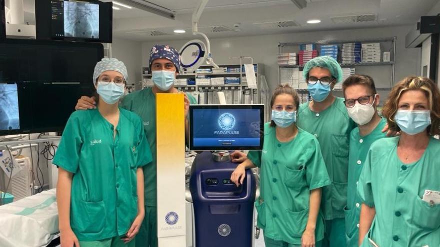 El Hospital Clínico de Zaragoza alcanza el centenar de casos en una novedosa técnica para tratar fibrilación auricular