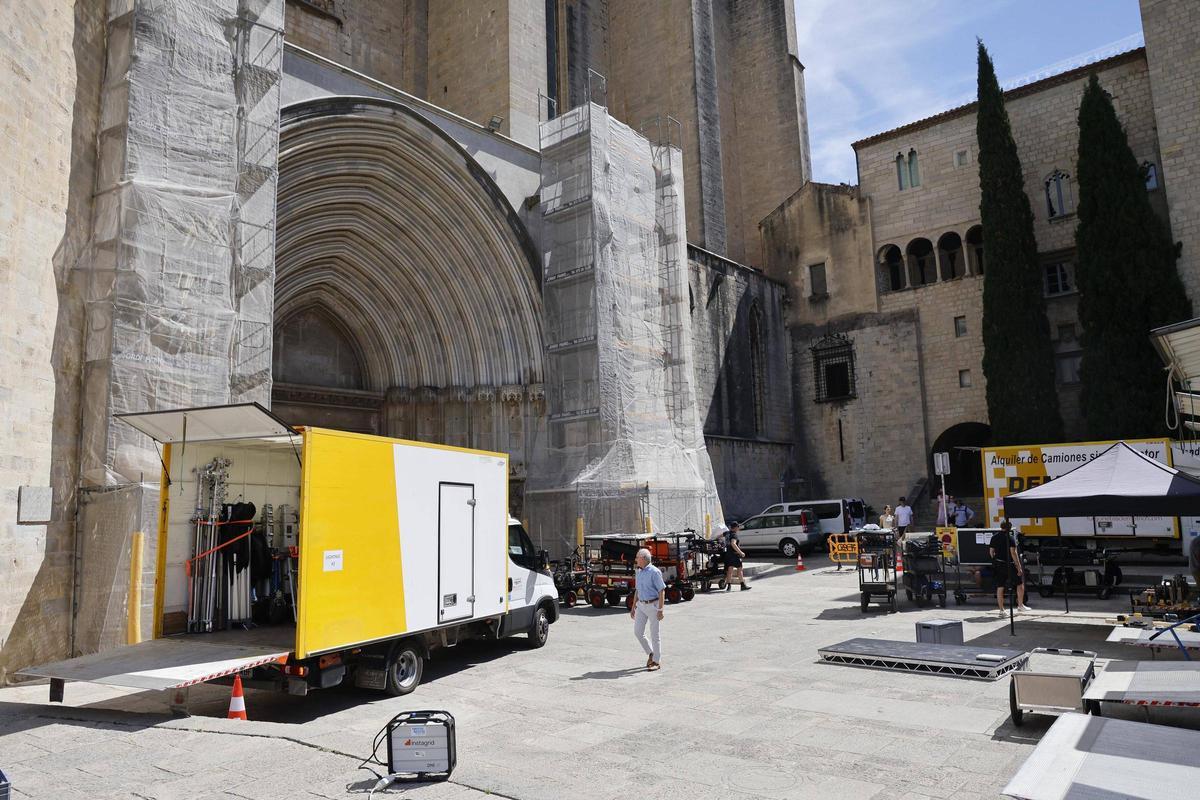 Fotos del rodatge de la sèrie 'Tomb Rider'