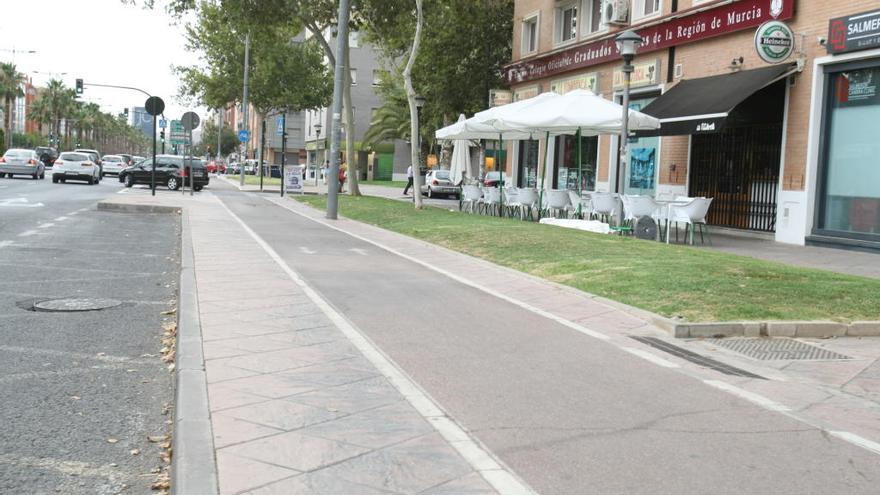 El carril bici de la avenida Juan Carlos I conectará con el centro de la ciudad.