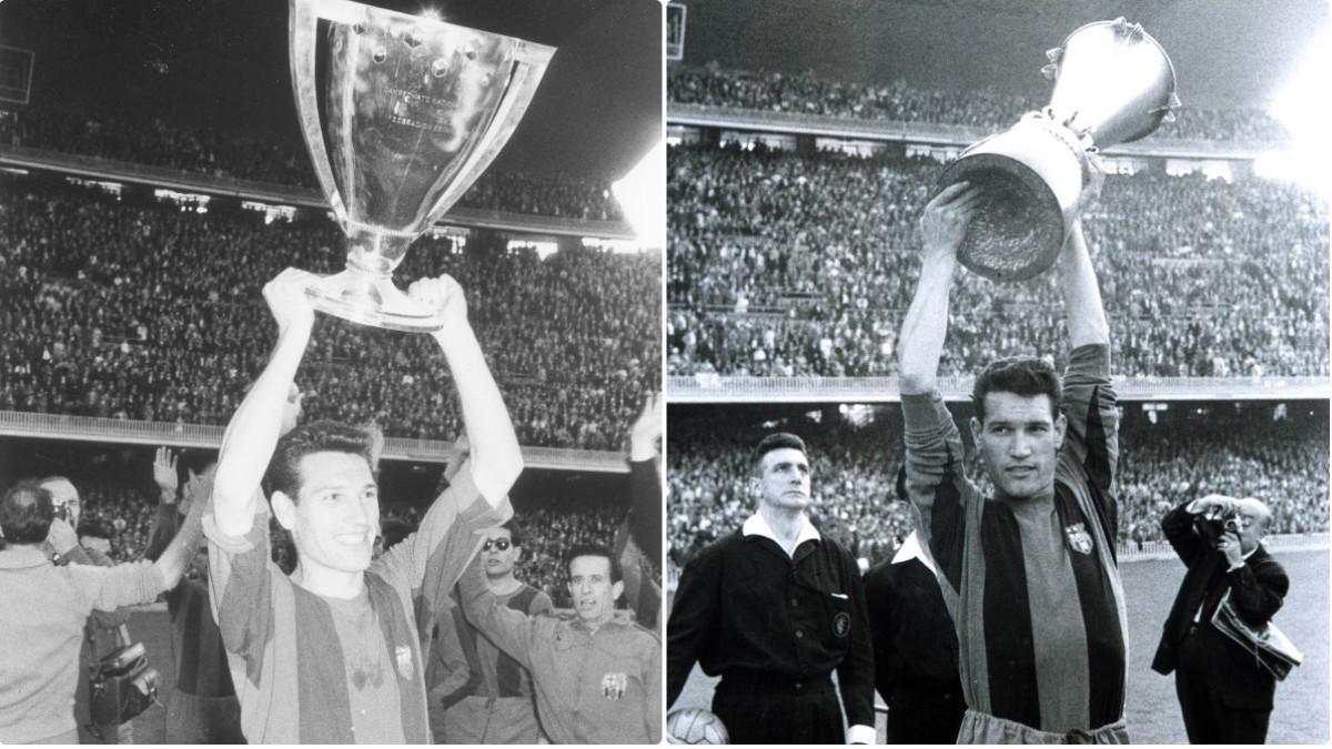 Segarra celebró muchos títulos de blaugrana