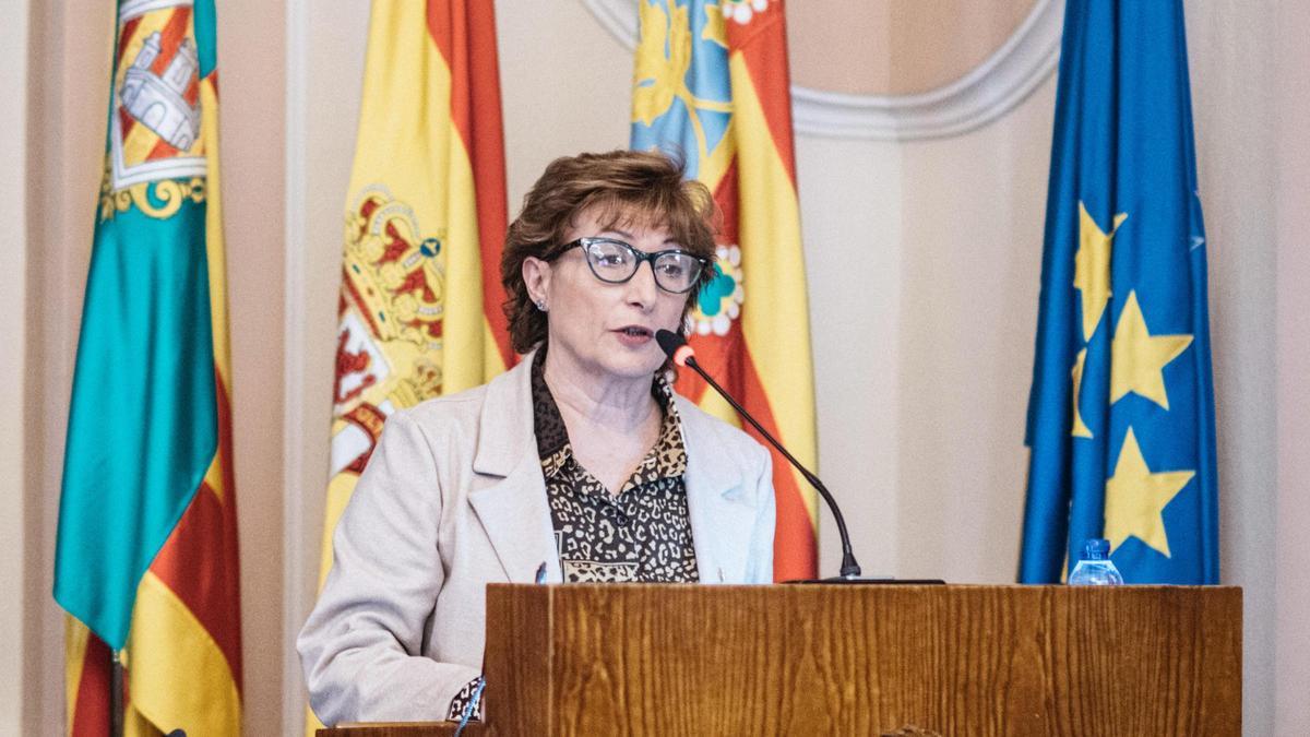 Anunciación Lainez, regidora socialista a l'Ajuntament de Castelló.