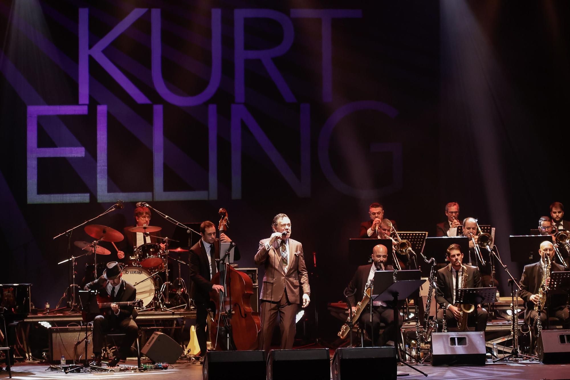 Concierto en el Cuyás de Kurt Elling y la Gran Canaria Big Band