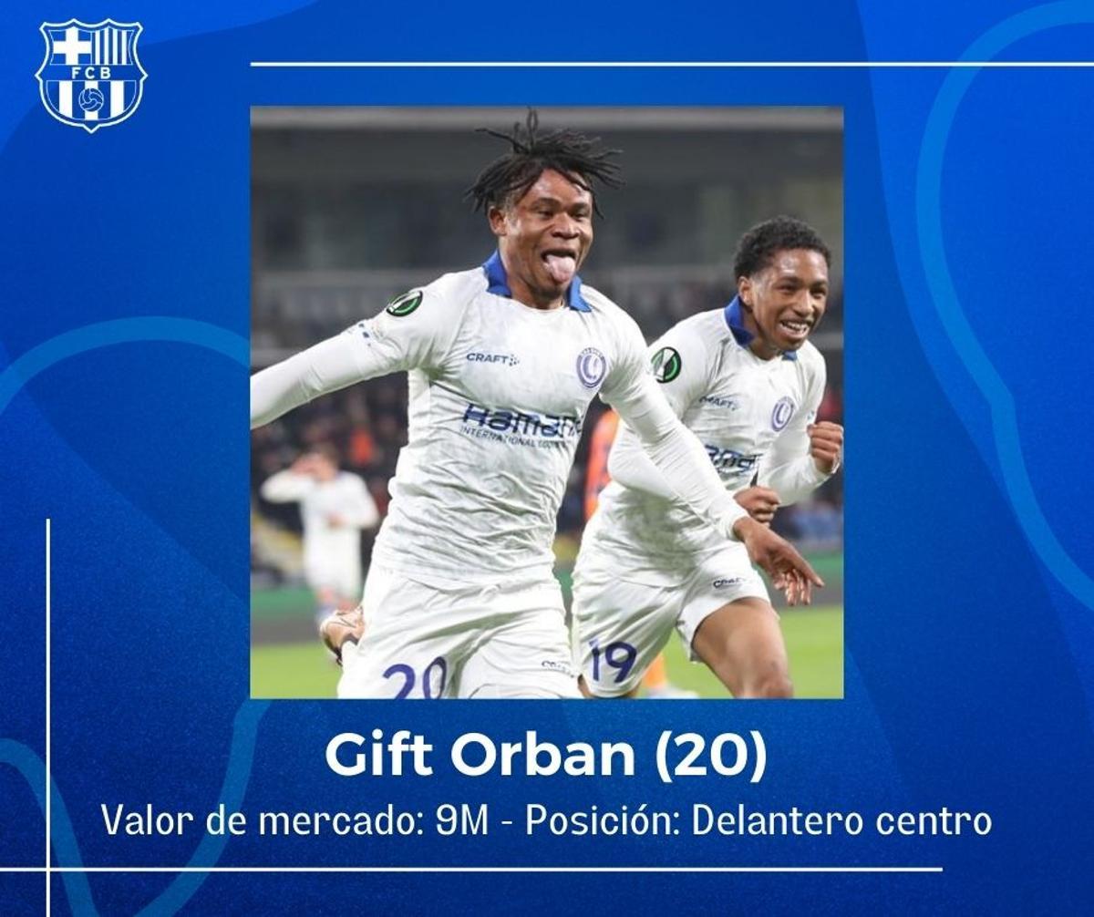 El nigeriano está demostrando que es un goleador nato con el Gent. Brillando en Bélgica y en la Conference League, la hermana pequeña de la Europa League, está llamando a las puertas de las grandes ligas de Europa a base de goles y más goles