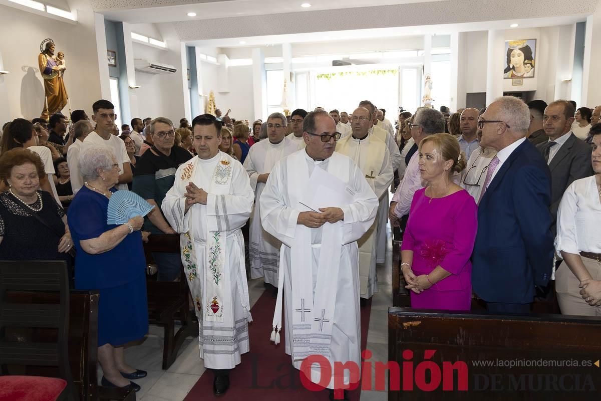 Así se ha vivido la ordenación sacerdotal de Miguel Tovar Fernández en la pedanía molinense de Torrealta
