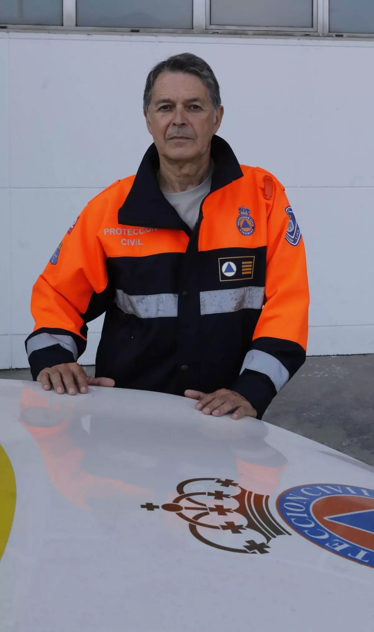 Gonzalo Míguez García, coordinador de Protección Civil en Oviedo: "Cada vez damos un servicio más social porque es lo que pide la ciudadanía"