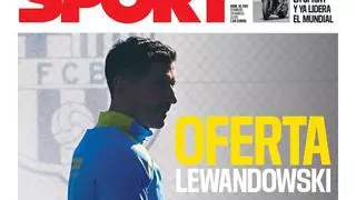 Esta es la portada de SPORT de hoy domingo, 29 de marzo de 2026