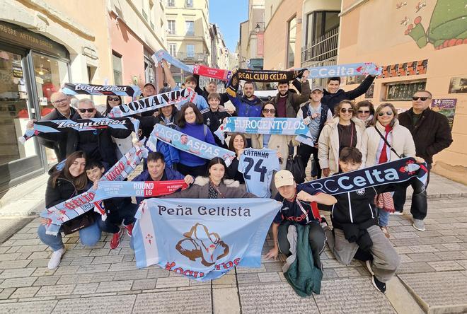 El celtismo conquista Lyon en el mayor desplazamiento de afición de la historia del Celta