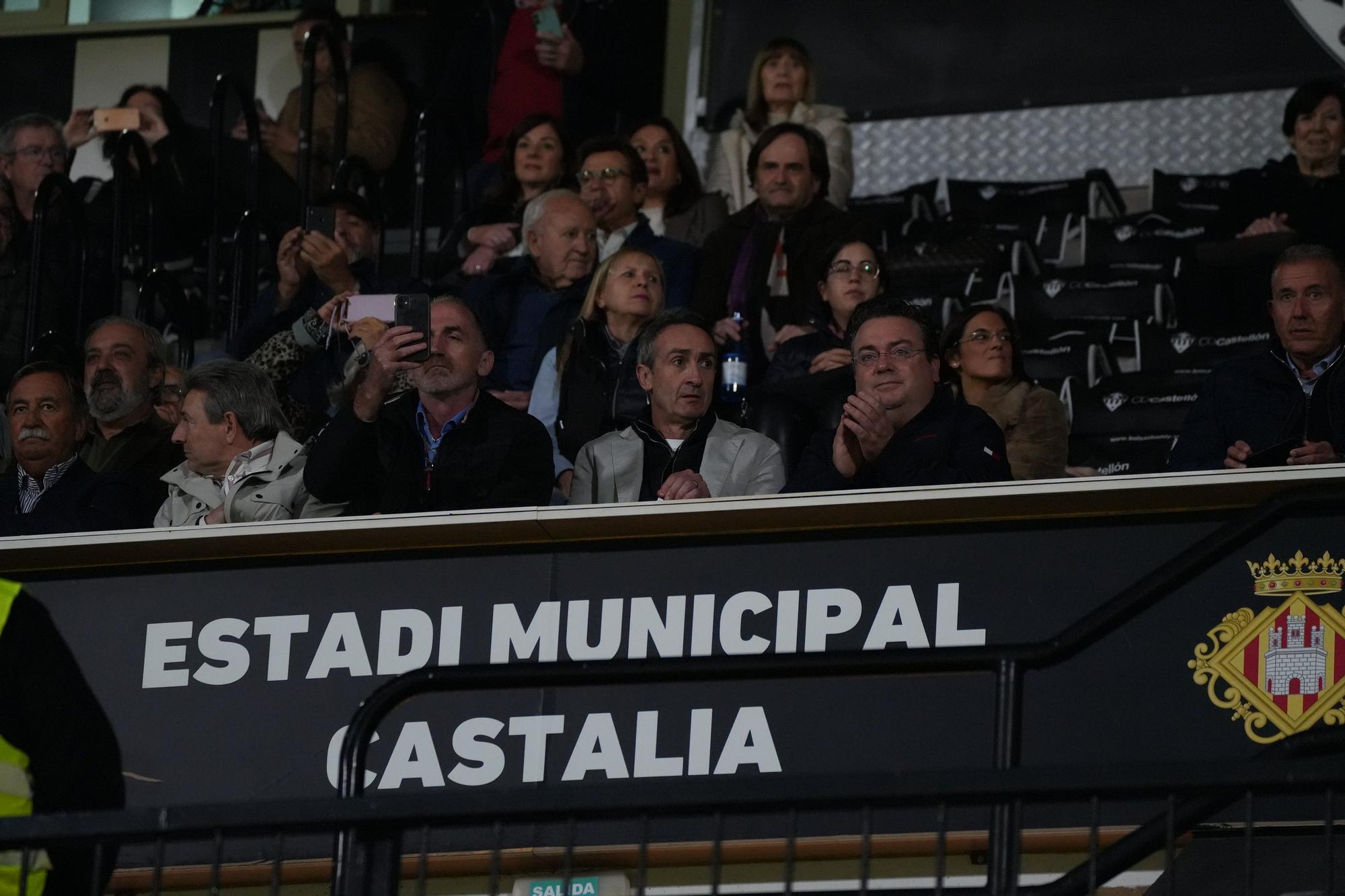La afición del Castellón antes del partido