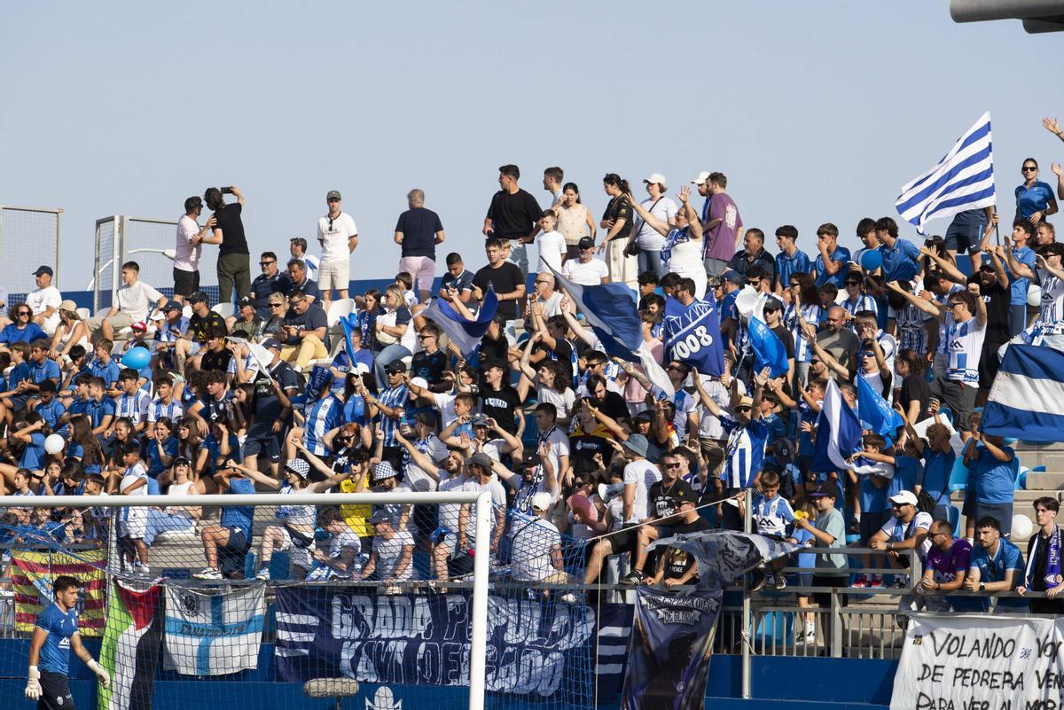 El Atlético Baleares - Real Jaén en imágenes