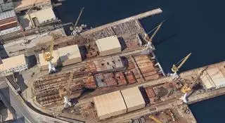 Google mantiene vivo el astillero Hijos de J. Barreras... desde el espacio