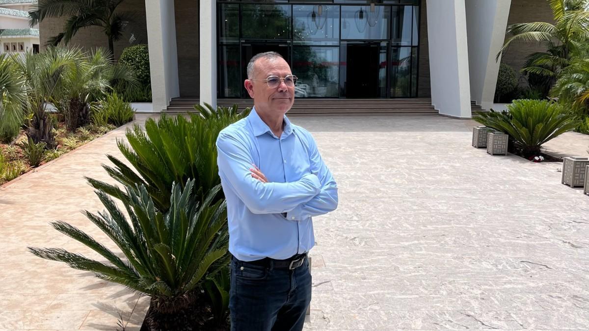 Hassan Kharbouch, director del centro de formación de la academia de fútbol de Mohamed VI